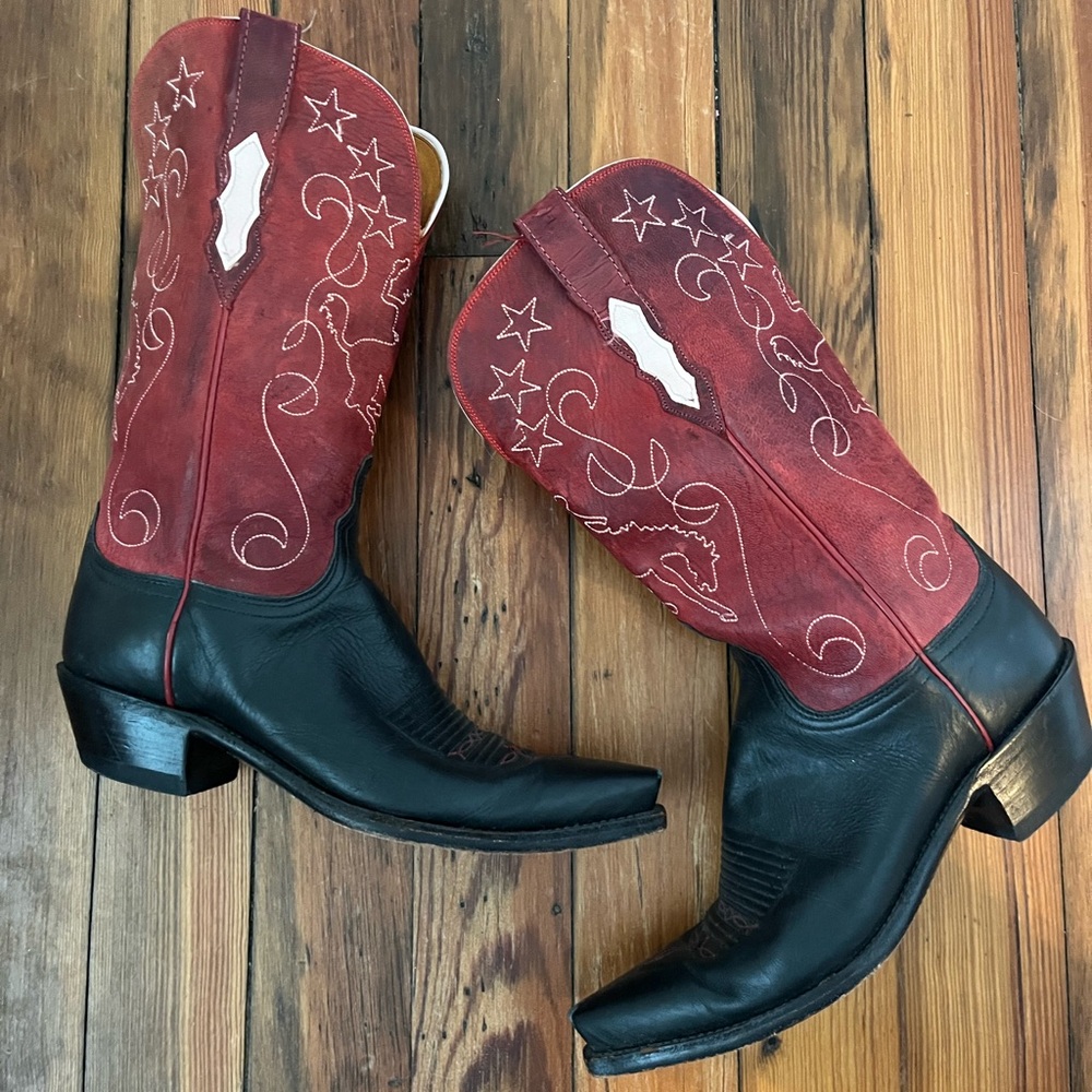 VINTAGE RARE 1883 by Lucchese cowgirl boots